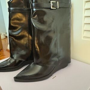 Madden Girl Black Ankle Boots